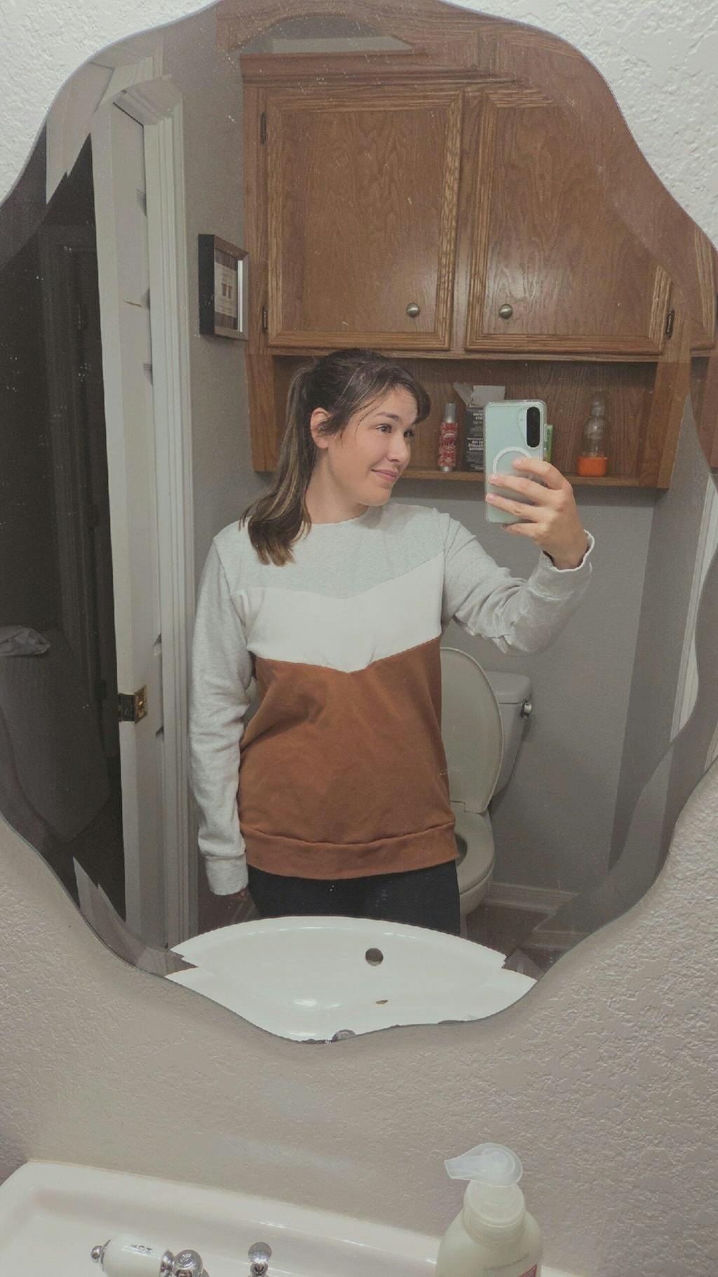 Sweetheart Nursing Sweatshirt - Camel