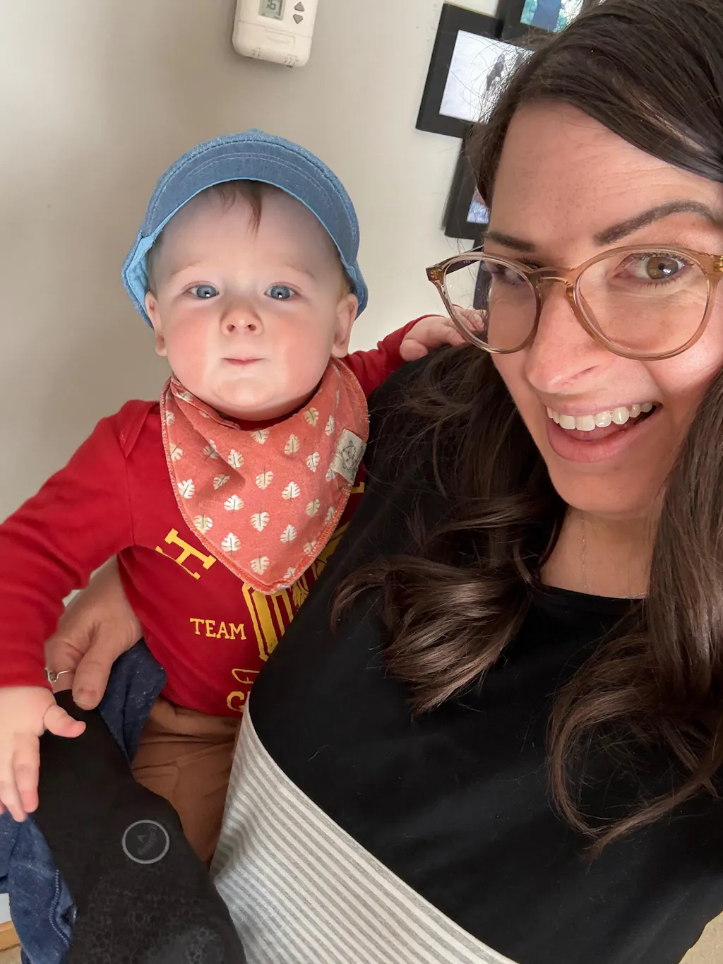 Nursing T-Shirt- 3 BLOCK- Short Sleeves- Black