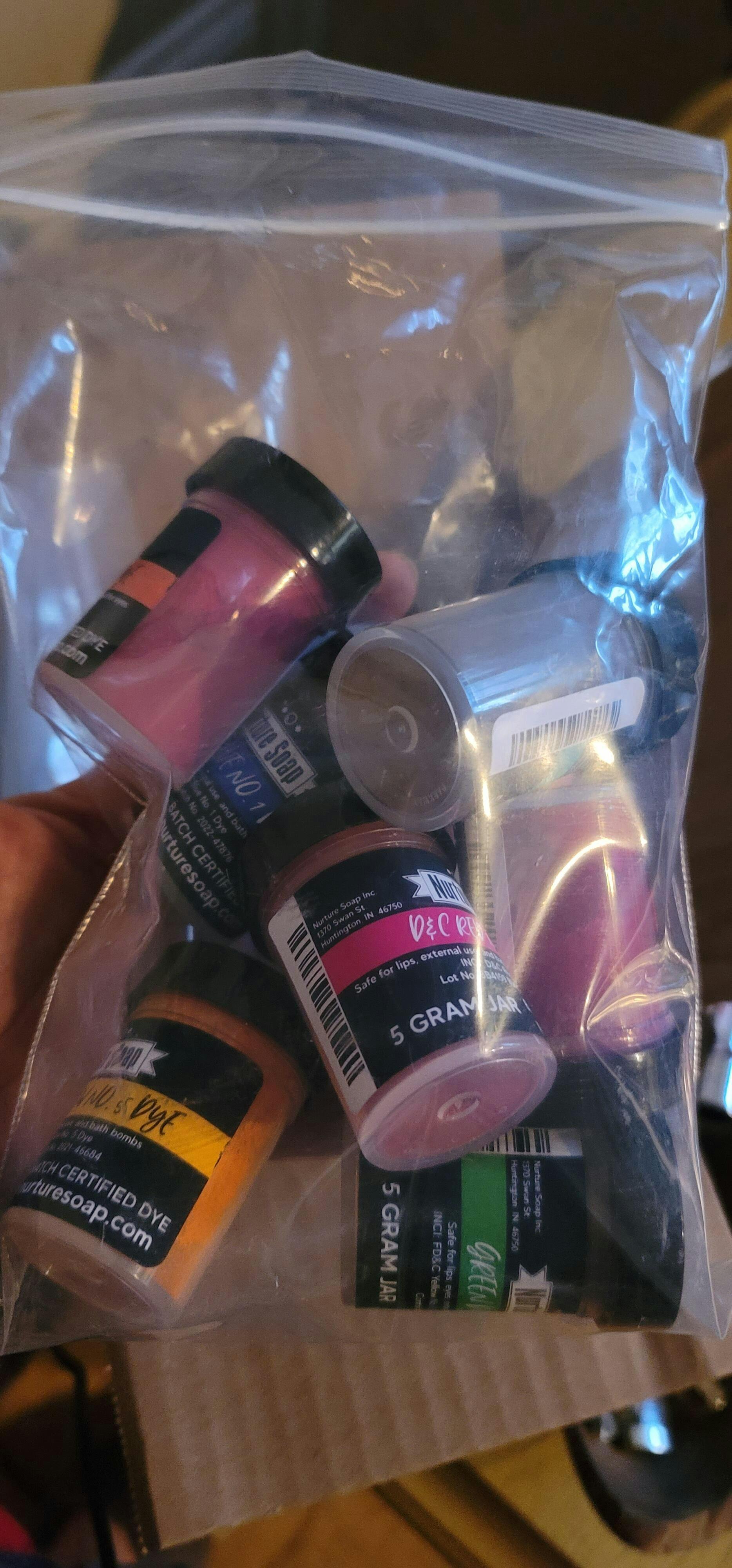 Bath Bomb Dyes Sample Set