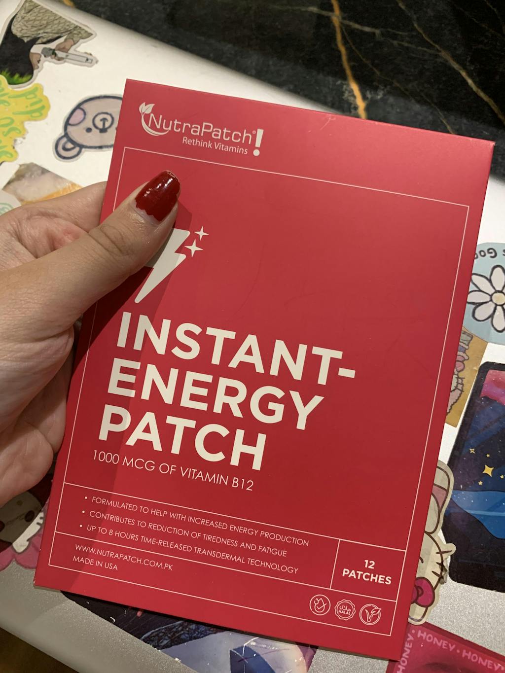 InstantEnergy Patch NutraPatch