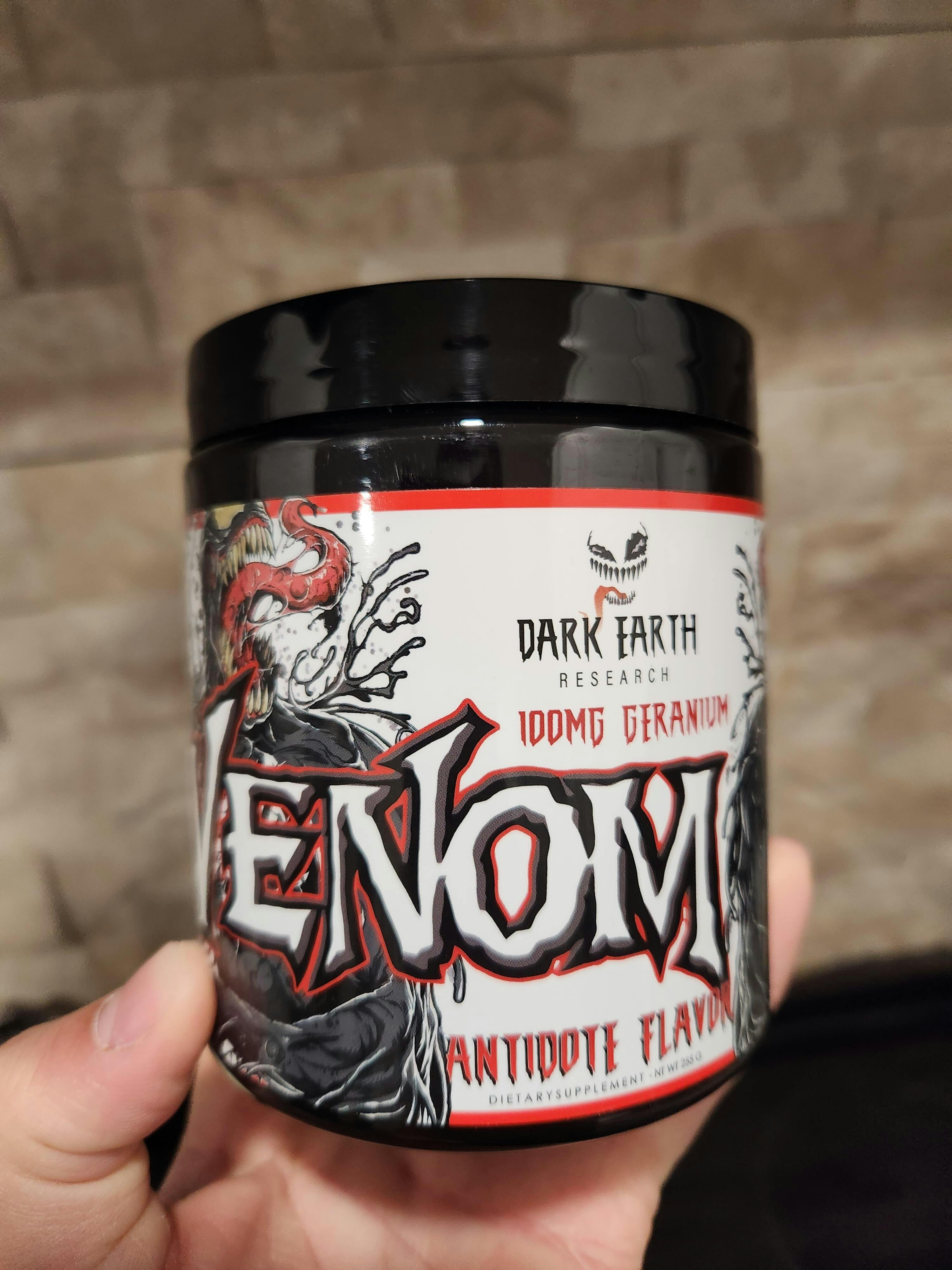 Venom PreWorkout Dark Earth Research Nutrition Cartel