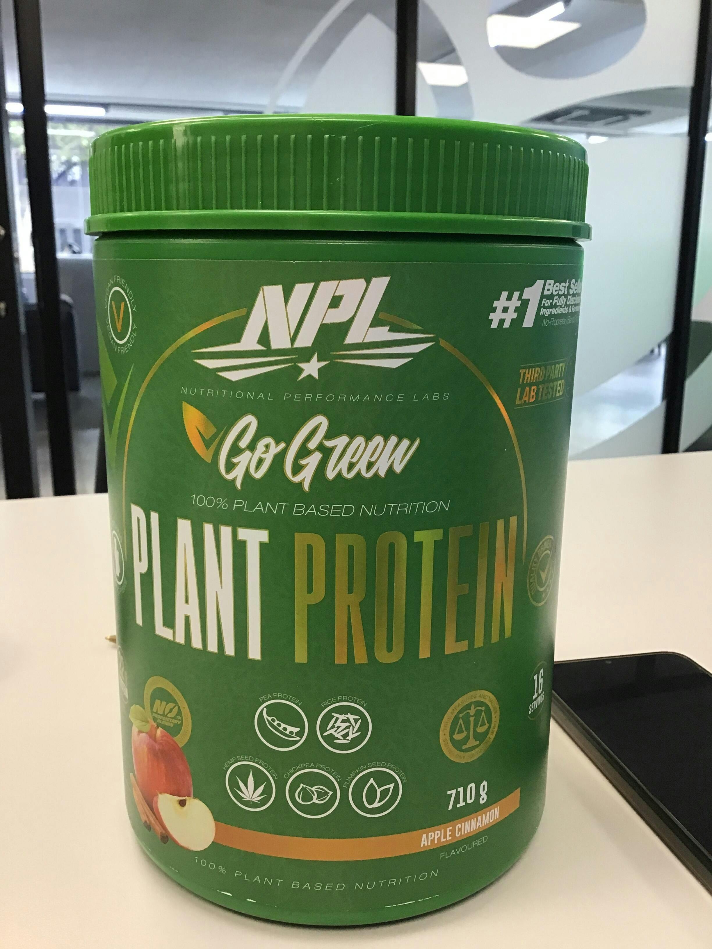 Vegan Protein - NPL Vegan Protein Plant-Based - Nutritional