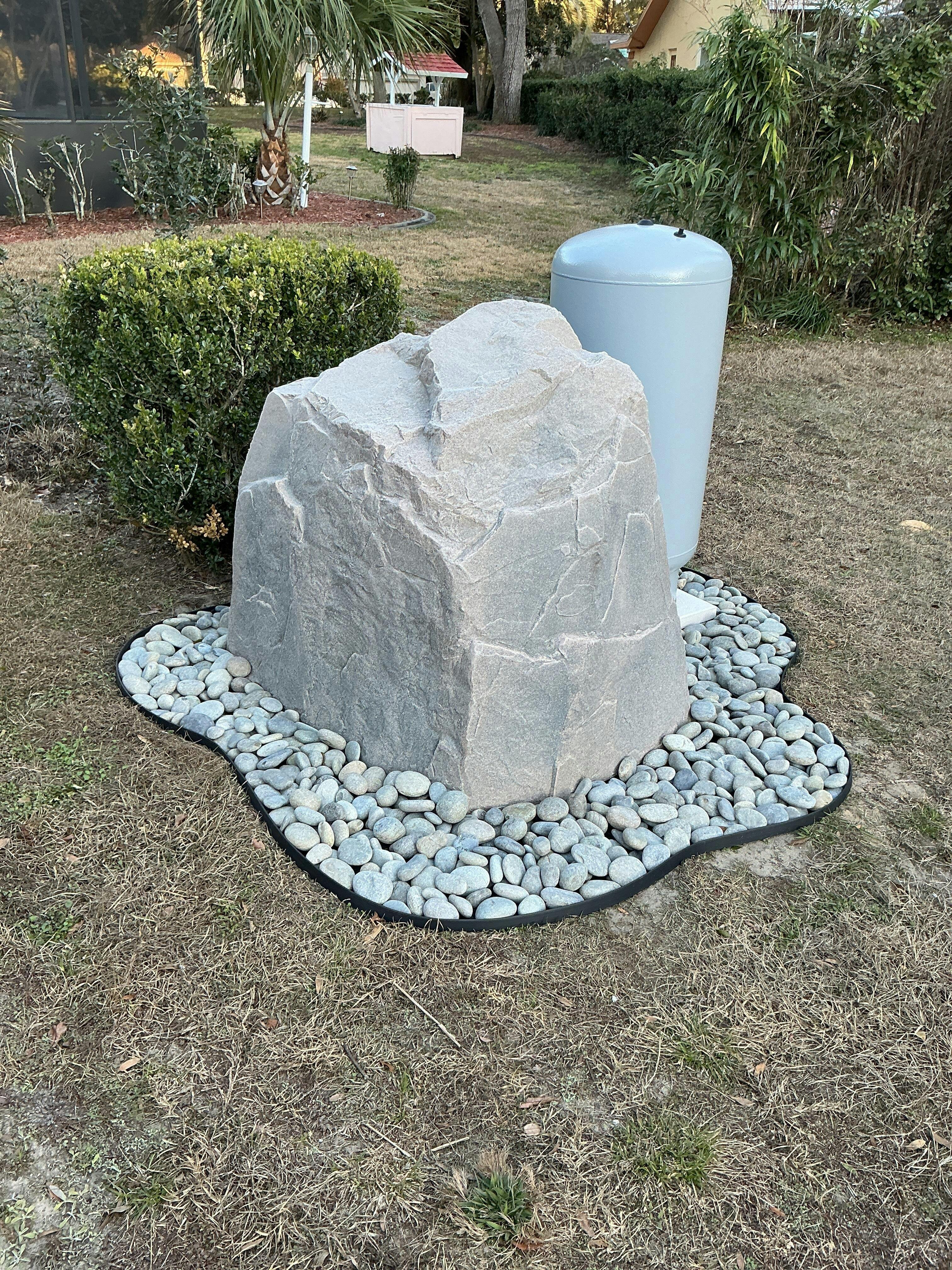 DekoRRA Model 123 | Faux Garden Rock - Free Shipping