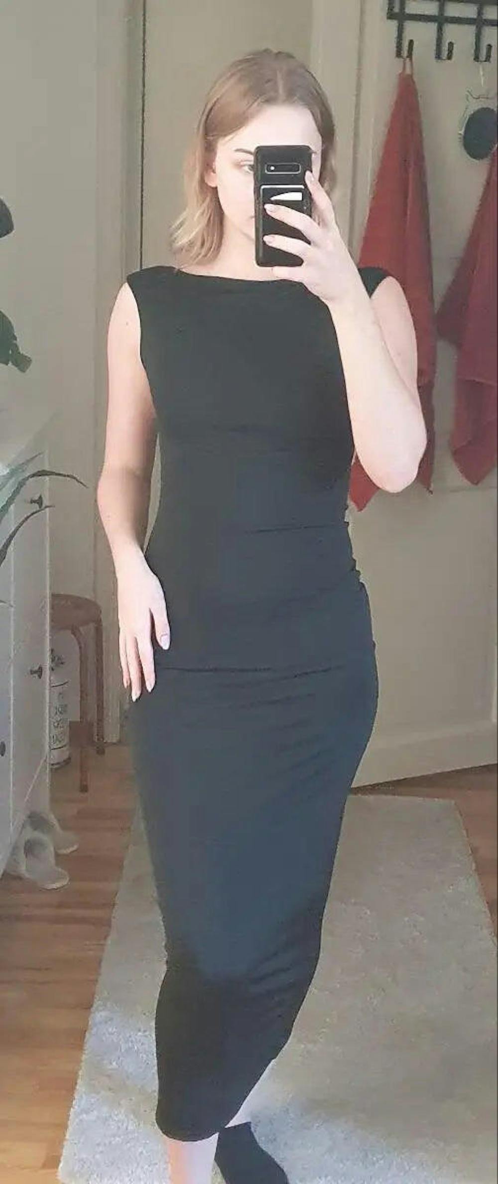 Pure Color Halter Backless Sleeveless Dress