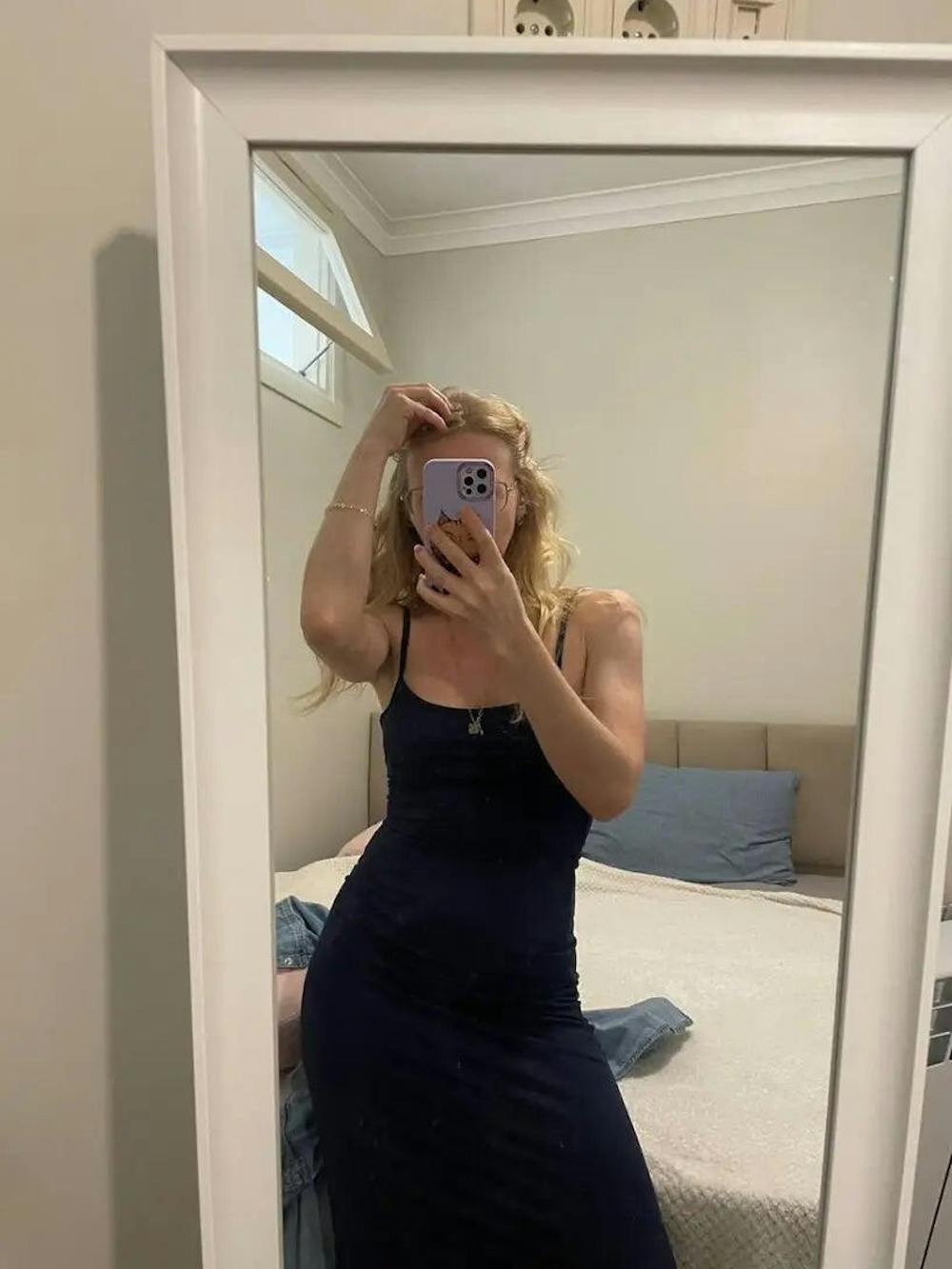 Pure Color Halter Backless Sleeveless Dress