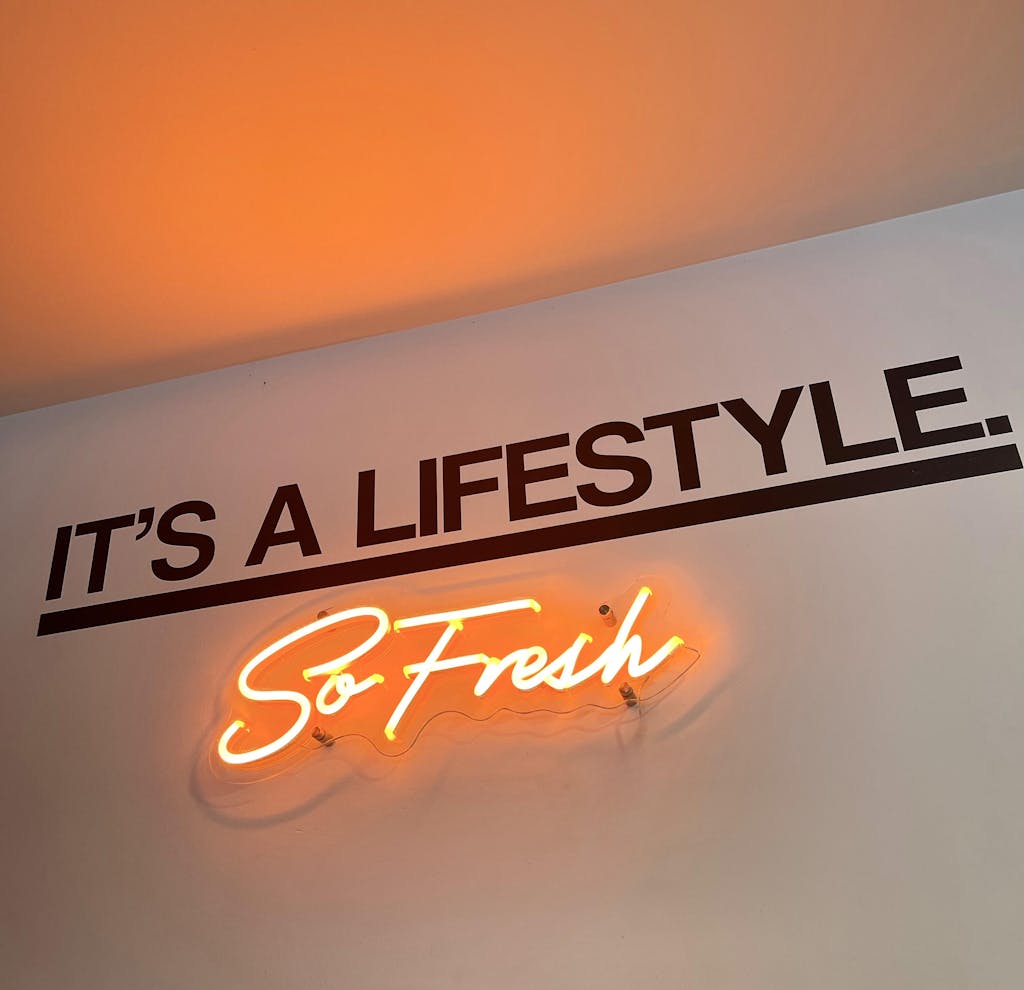 'We Should Hang Something Cool Here' Neon Sign Nuwave Neon