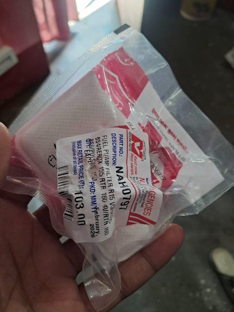 Fuel Pump Filter R15 V3/MT15 BS4/Aerox 155/RTR160 4V/RTR160 BS6/Pulsar 150 (NAH0797)