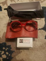 Oversized Round Reading Glasses, Jackie O by NY Fifth Avenue
