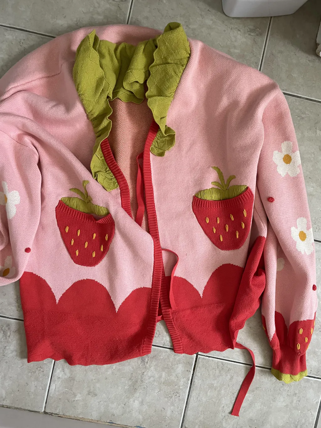 Berry Blossom Cardigan