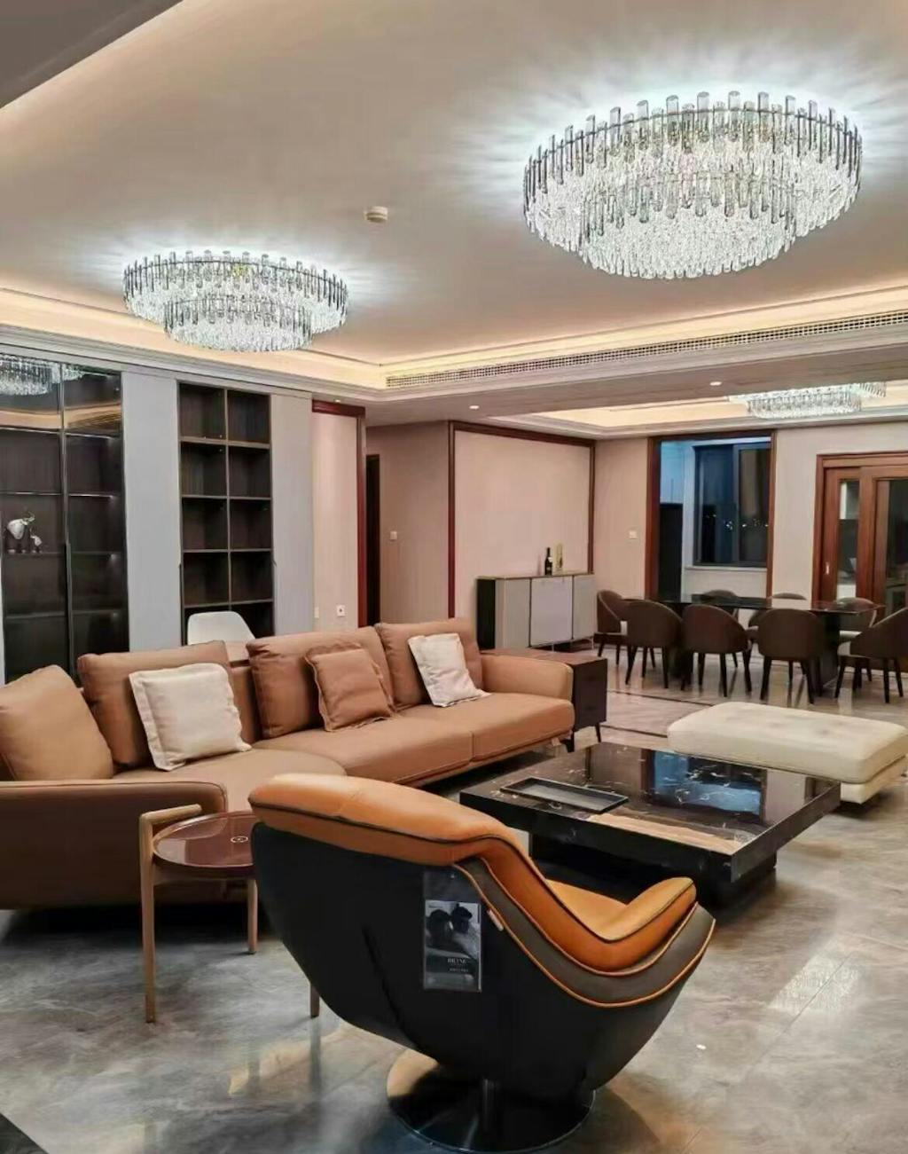 Roberta Crystal Ceiling Lights