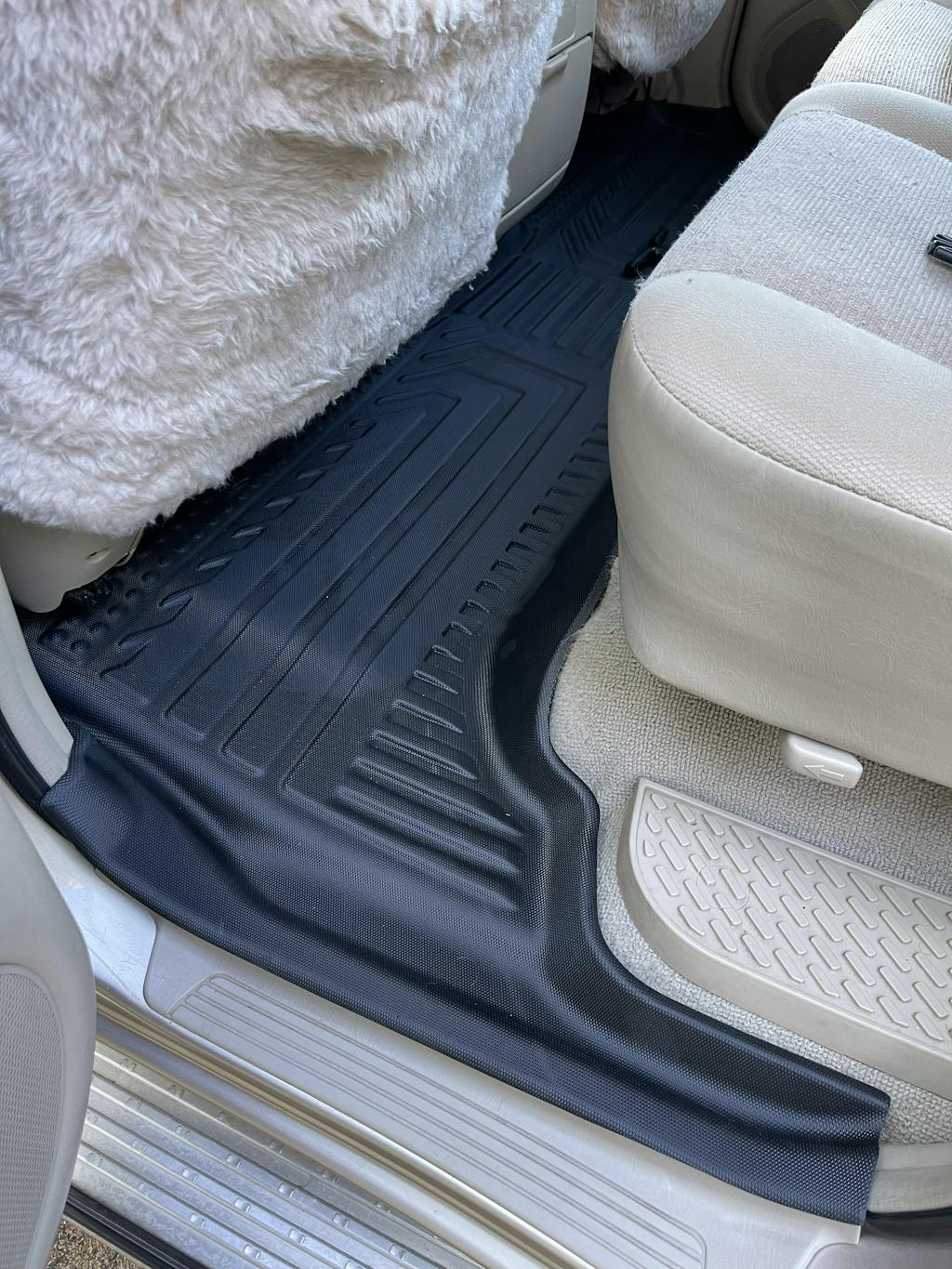 5D TPE Car Floor Mats for Toyota Land Cruiser 100 / 105 1998-2007