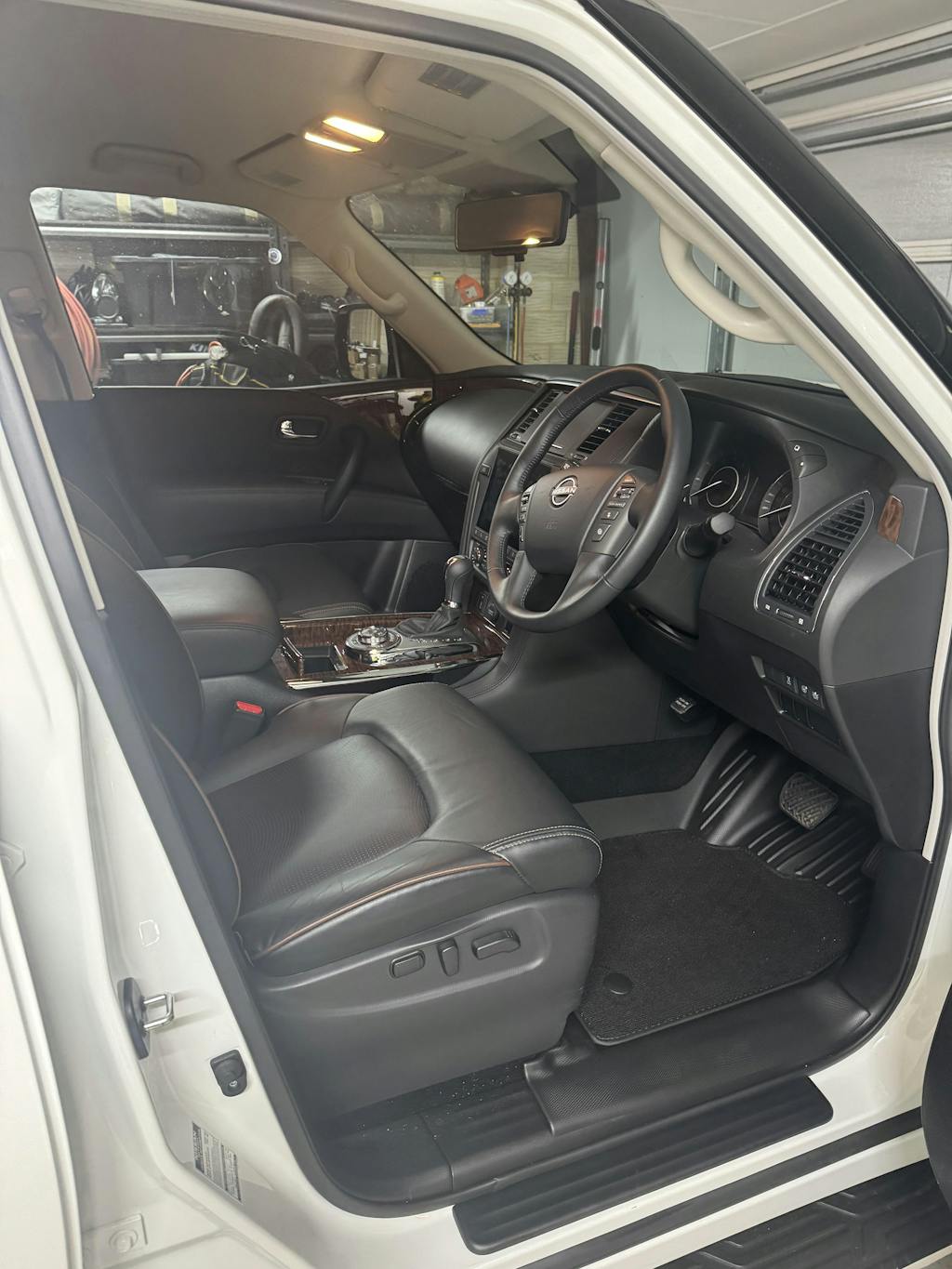 5D Double-Layer Car Floor Mats for Nissan Patrol Y62 2012-Onwards