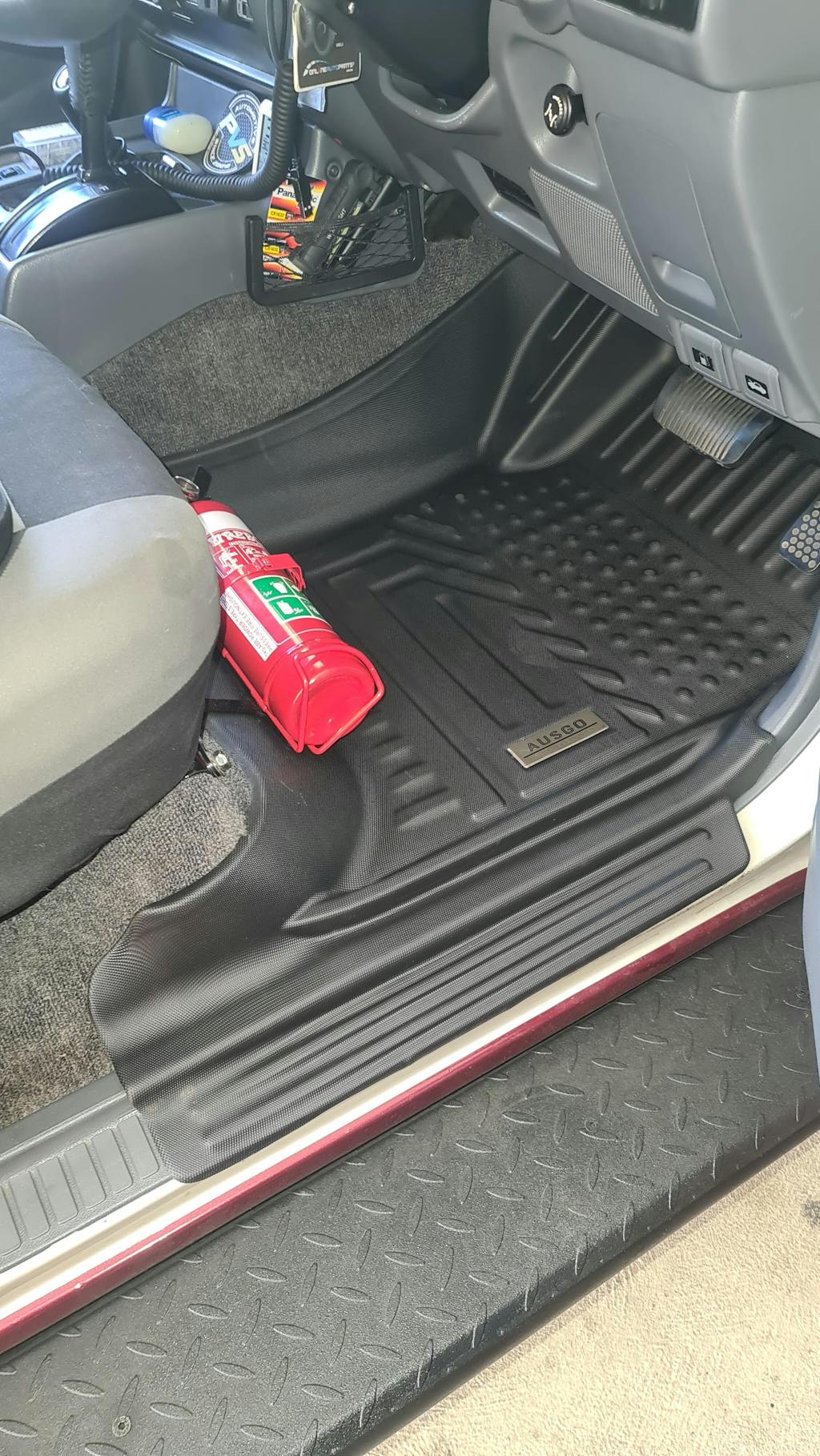 5D TPE Car Floor Mats for Toyota Land Cruiser 80 Series 1990-1998