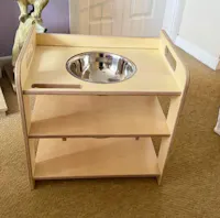 Montessori Wash Station with Lid | Small Single