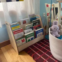 Montessori Wooden Bookshelf