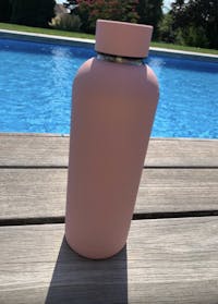 "Vert de rose" : Gourde isotherme Billie + Camille