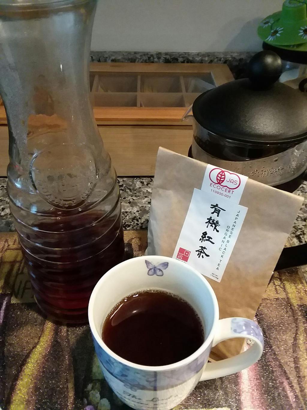 Organic Japanese Black Tea Ocha & Co.