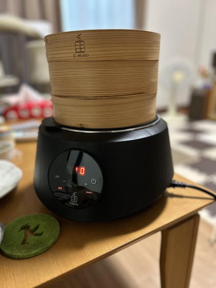 Ocrasi O MUSU デジタル蒸し器 3段 竹製 せいろ 電気蒸し器O'MUSU オムス – Ocrasi 公式オンラインストア