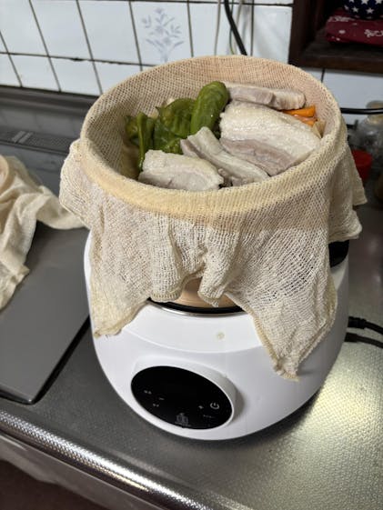 電気蒸し器　O'MUSU オムス　スチーム調理器セット せいろ 電気蒸し器O'MUSU 詳細 – Ocrasi 公式オンラインストア