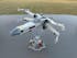 Display stand angled for Lego 75301-75218-75102-9493 X-Wing Starfighter + minifigures slots(A1041)