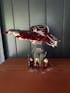 Display stand angled for Lego 75401 Ahsoka's Jedi Interceptor + minifigures slots (A1111)