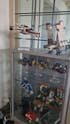 Display stand 3D angled for Lego 75402-8088-7259 ARC-170 Starfighter + minifigures slots (A1034)