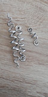 Viking Spiral Hair Beads - Odin's Treasures