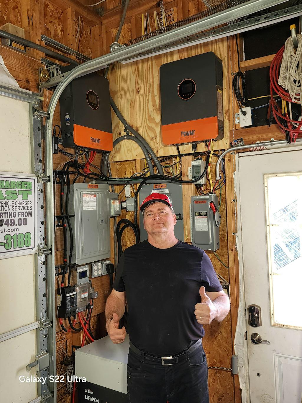 ECO-WORTHY 51.2V 100Ah Lithium Iron Phosphate Battery With Bluetooth & WiFi