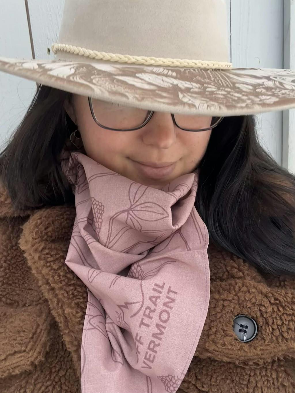 collection of artistic scarf bandanas with unique patterns and vibrant colors