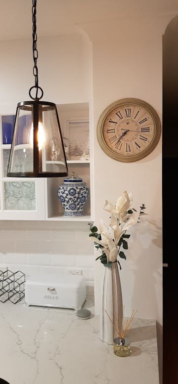 Paisley Vintage Roman Wall Clock, Cream, 40cm
