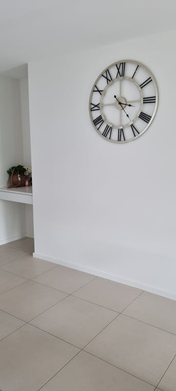Aura Floating Roman Numeral Wall Clock, 80cm