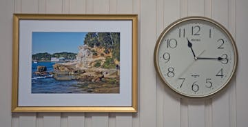 Seiko Myra Gold Wall Clock, 28cm