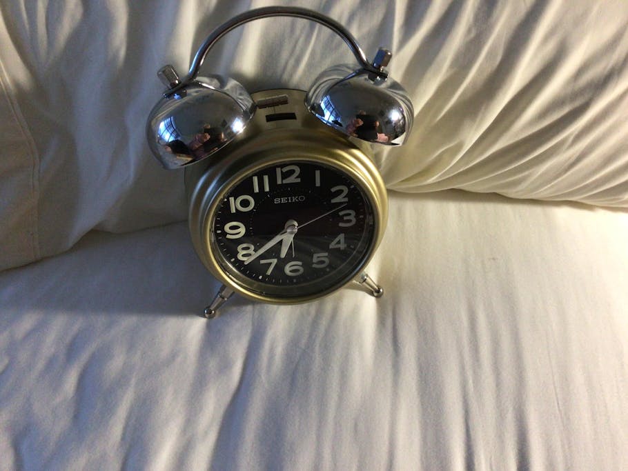 Buy Seiko Rafael Twin Bell Alarm Clock Gold 19cm Online – Oh Clocks