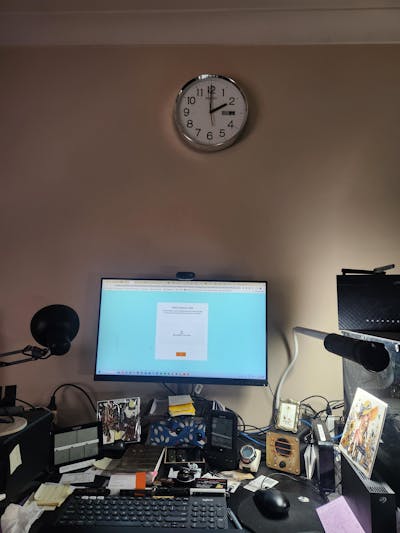 Seiko Rafe Day Date Calendar Wall Clock, 31cm