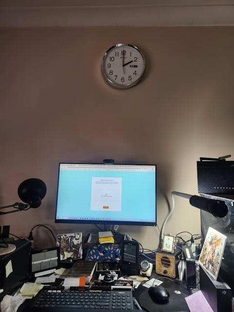 Seiko Rafe Day Date Calendar Wall Clock, 31cm