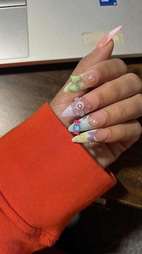 Stiletto Nail Extensions