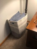 22"x16"x13" Woven Laundry Hamper