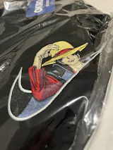Luffy Vs Empereurs Nike Custom 28 | One Piece | Hoodie Brodé