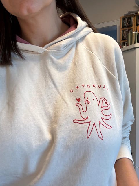 Oktokuss Hoodie by Oktopulli & GIANLUCA SCIGLIANO | Unisex