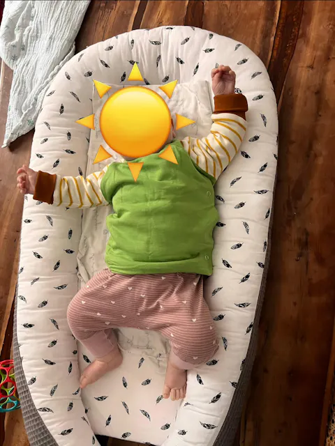 Mitwachsende Wickeljacke zum Wenden | Elia