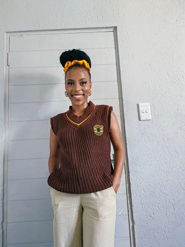 Kaizer Chiefs Heritage Crochet Vest-Chocolate – Old School