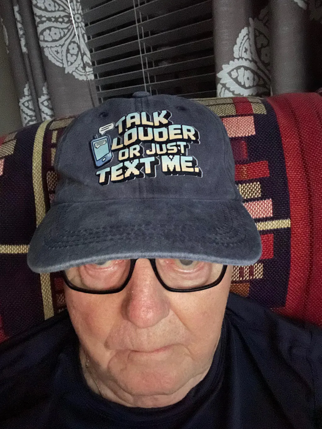 The "Analog Hearing Aid" Cap - Talk Louder Edition