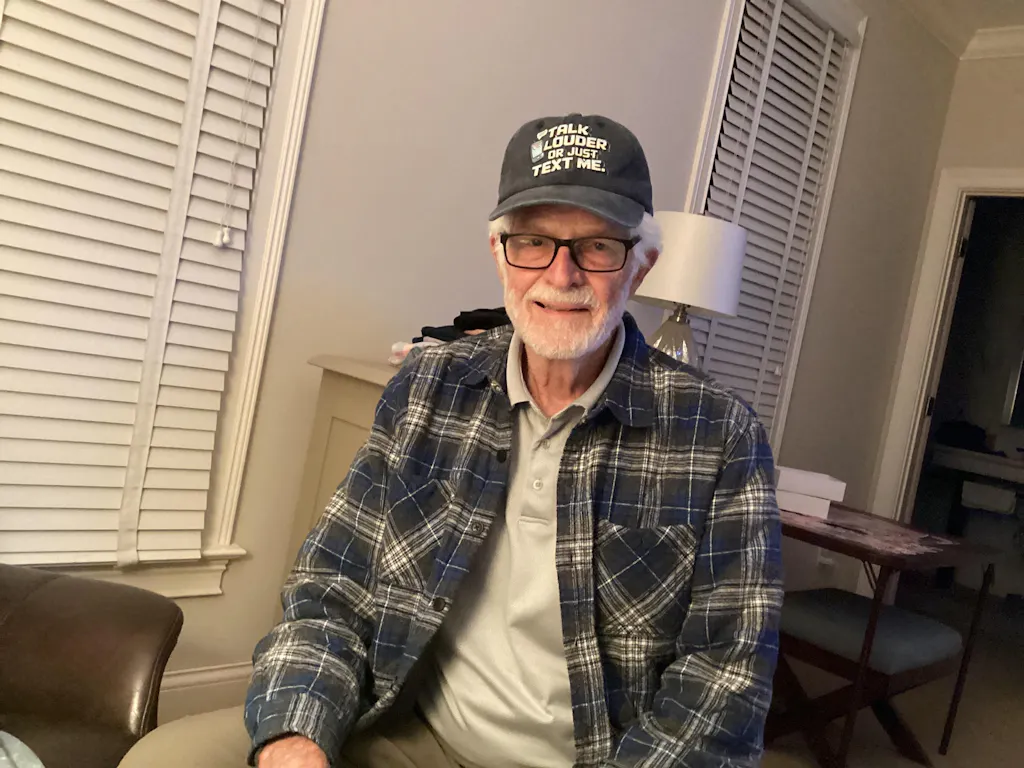 The "Analog Hearing Aid" Cap - Talk Louder Edition