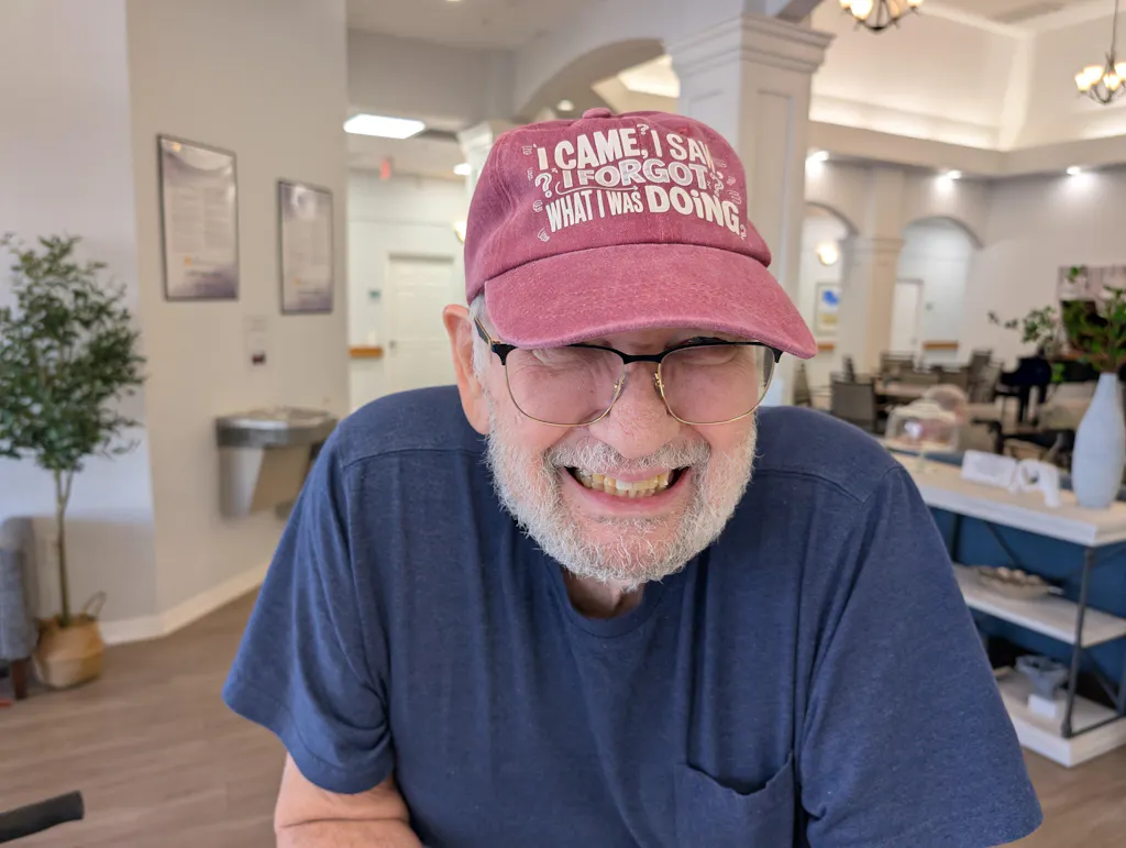 The "Senior Moment" Cap - I Came, I Saw, I Forgot