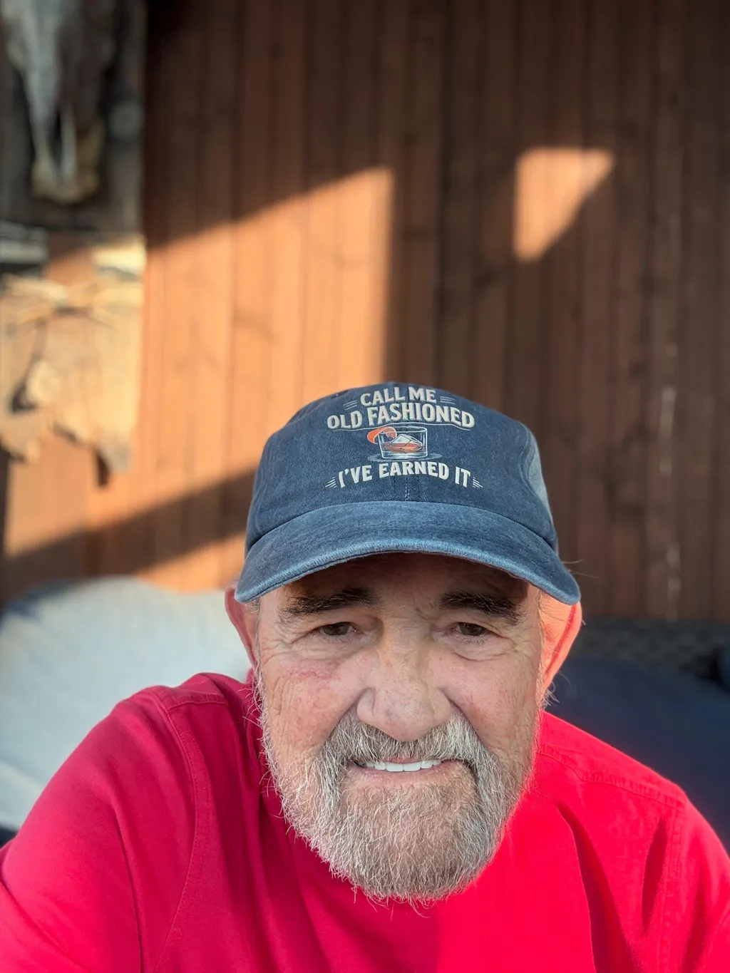 "Call Me Old Fashioned, I’ve Earned It" Whiskey Lounge Vintage Chill Cap