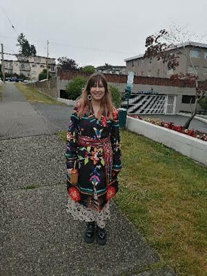 OLDTRIBES™Sacred Bloom long Coat