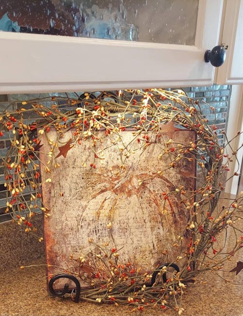 Vintage Pumpkin Decor
