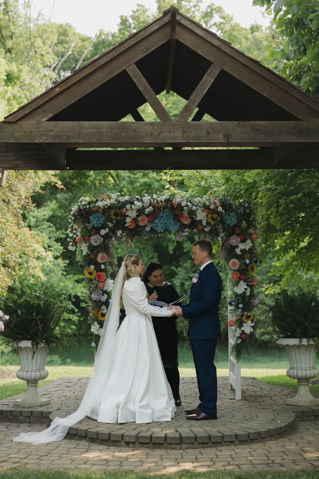 wedding dress donoma with long sleeves reviews Sheer Long Sleeves Polka Dot A-Line Wedding Dress EU46
