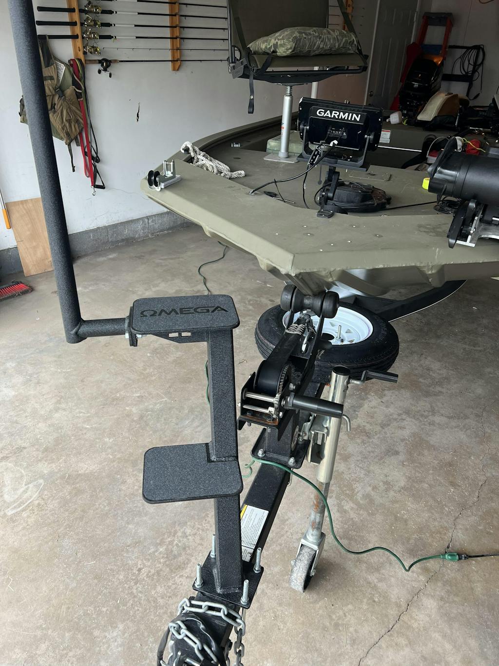 Extra step Omega Boat Step