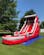 18FT Marble Red Commercial Inflatables Water Slide